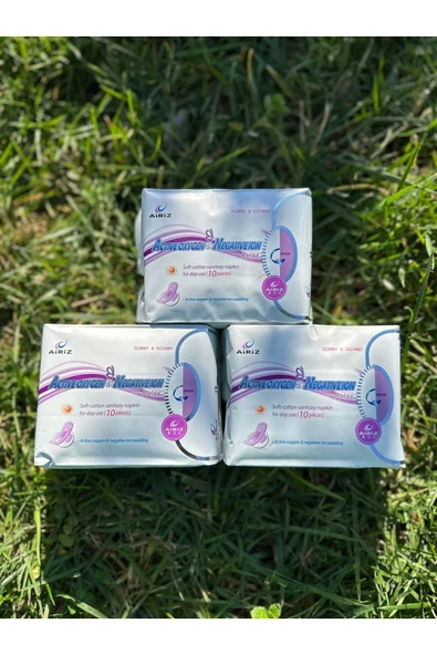 TİENS Airiz Hijyenik Kadın Pedi 3 Paket 10'lu Gündüz