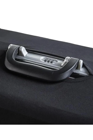 Orta Boy Lacivert Valiz Kılıfı, Bavul Kılıfı, Valiz & Bavul Koruyucu - Resim 6