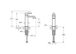 Vitra Suit Lavabo Bataryası A42816 - Resim 2