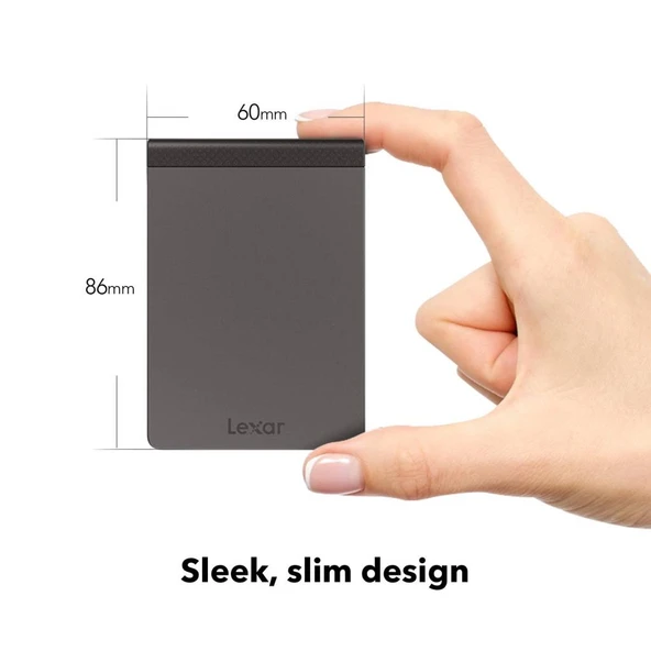 Lexar 512GB 550MB/S USB 3.1 Taşınabilir SSD HardDisk LSL200X512G - 4