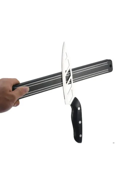 Pratik Duvara Monteli Mıknatıslı Bıçak Askısı 33 cm Bıçak Tutucusu Bıçak Organizer Bıçaklık Askısı - 2