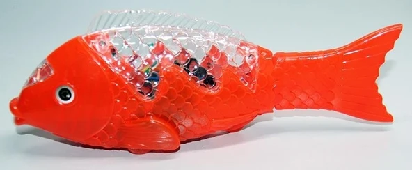 *Can Ali Toys Pilli Işıklı Müzikli Hareketli Balık 3209 - 3