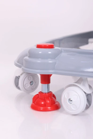 Babyjest Duck Stoperli Müzikli Yürüteç Gri - 3
