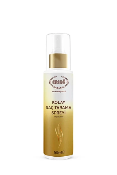 ERSAĞ Kolay Saç Tarama Spreyi-yetişkinler Için 200 ml