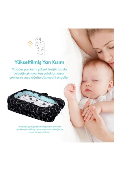 Sevi bebe Anne Yanı Bebek Reflü Yatağı - 4