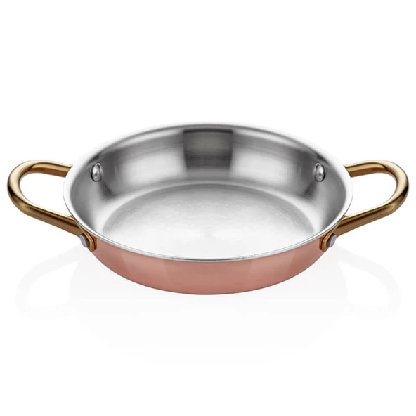 Multi-Metal Bakır Yumurta Sahanı 18 Cm