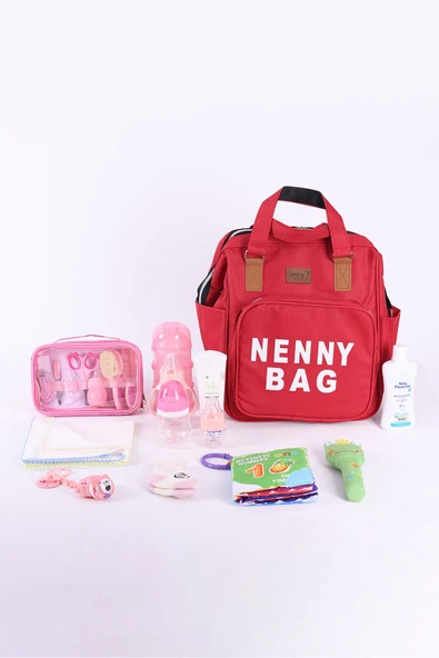 Jusso Nenny Baby Kadın Ve Anne Bebek Bakım Sırt Çantası Askı Aparatlı - 5