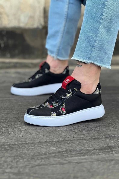 Terzi Bey Tb040 Siyah Kurukafa Erkek Casual Ayakkabı