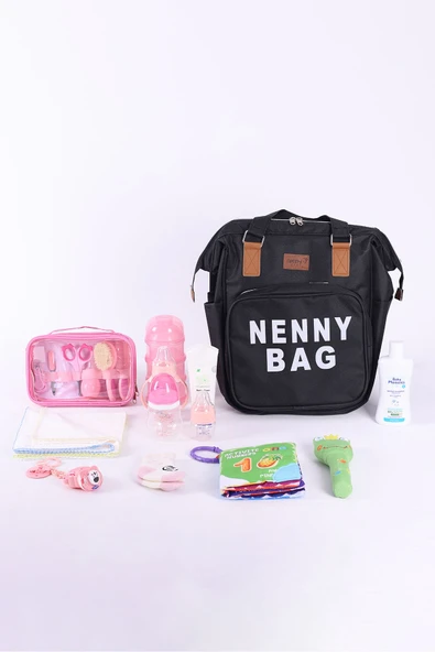 Jusso Nenny Baby Kadın Ve Anne Bebek Bakım Sırt Çantası Askı Aparatlı - 5