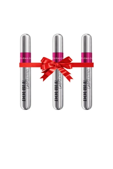 FARMASİ Double Lash Extend Çift Etkili Maskara 12 Ml X 3 Adet