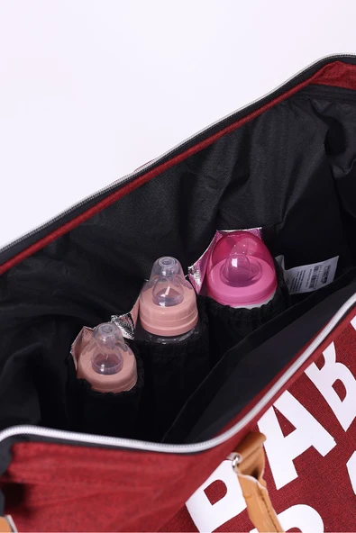 Jusso Nenny Baby Baby Bag Kadın Ve Anne Bebek Bakım Omuz Çantası - 3
