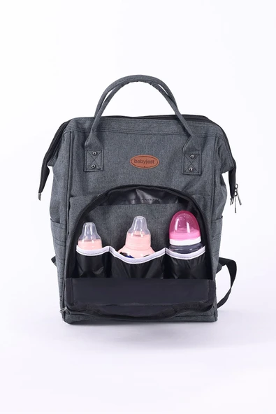 Babyjest Ruby Anne Bebek Bakım Sırt Çantası Askı Aparatlı - 6