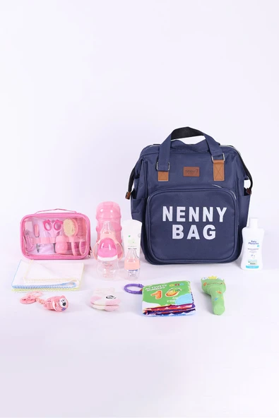 Jusso Nenny Baby Kadın Ve Anne Bebek Bakım Sırt Çantası Askı Aparatlı - 4