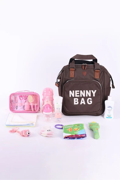 Jusso Nenny Baby Kadın Ve Anne Bebek Bakım Sırt Çantası Askı Aparatlı - 5
