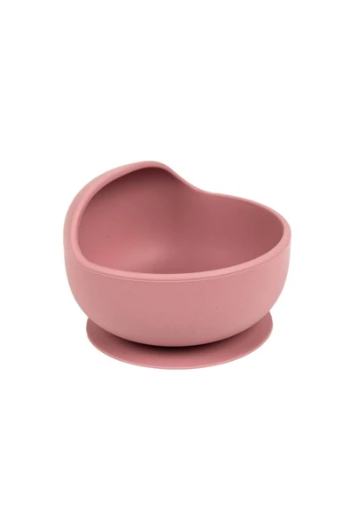 Sevi Bebe Pembe Vakum Tabanlı Silikon Tabak - Mommyslab Mağaza - 3