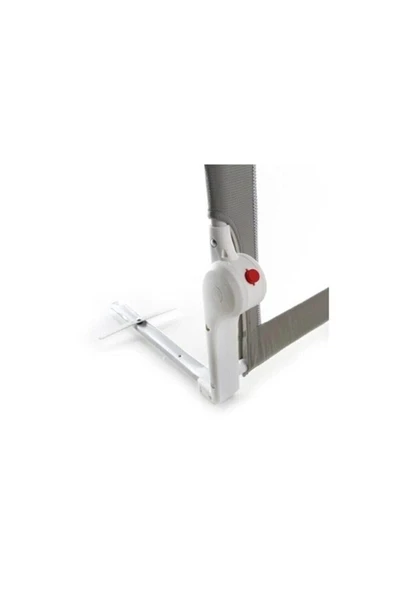 JİMMYBABY Babydoor Bebek Güvenlik Yatak Bariyeri 150 Cm Gri Bulut Katlanabilir - 4