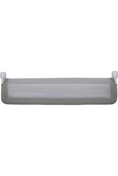 JİMMYBABY Babydoor Bebek Güvenlik Yatak Bariyeri 150 Cm Gri Bulut Katlanabilir - 3