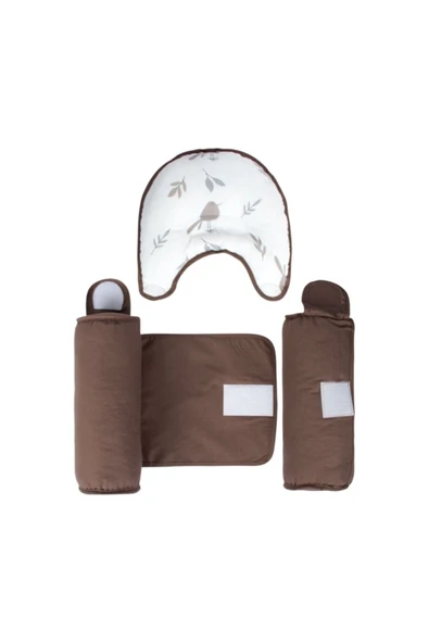 SEVİ BEBE Kafa Şekillendirici Yastık Ve Güvenli Yan Yatış Yastığı - 2