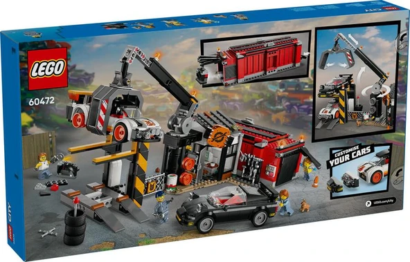LEGO City 60472 Scrapyard - 2