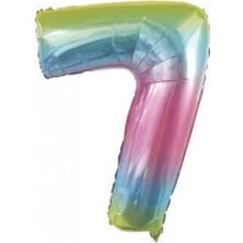 Benim Marifetlerim 7 Rakamı Rengarenk Folyo Balon 16 inch 40 cm ürün görseli