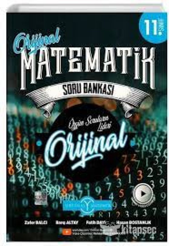 ORİJİNAL YAYINLARI 11. SINIF MATEMATİK SORU BANKASI - 1