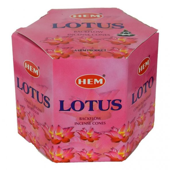 Hem Lotus Nilüfer Kokulu 40 Konik Tütsü Backflow Incense Cones