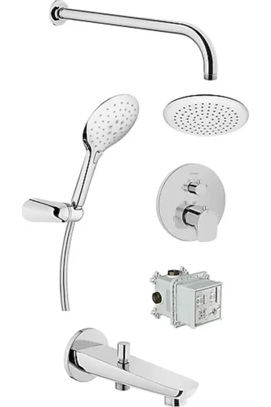 Artema Termostatik Shine S Ankastre ( Gömme) Banyo Set (A49259)