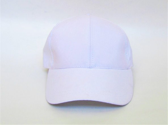 salarticaret Unısex Soft Düz Beyaz Şapka