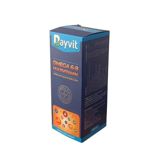 Dayvit Omega 6-9 Kids Multivitamin Şurup 150ml ürün görseli