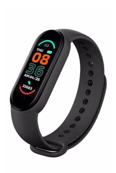 Akıllı Uyumlu Bileklik M6 Adımsayar Spor Modları Çağrı Görme Türkçe Menü - Resim 5