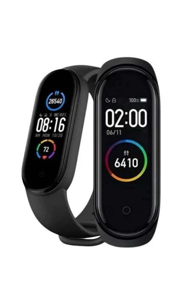 Akıllı Uyumlu Bileklik M6 Adımsayar Spor Modları Çağrı Görme Türkçe Menü - Resim 3