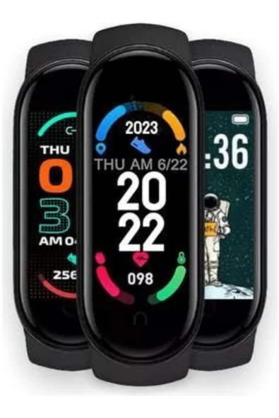 Akıllı Uyumlu Bileklik M6 Adımsayar Spor Modları Çağrı Görme Türkçe Menü - Resim 4