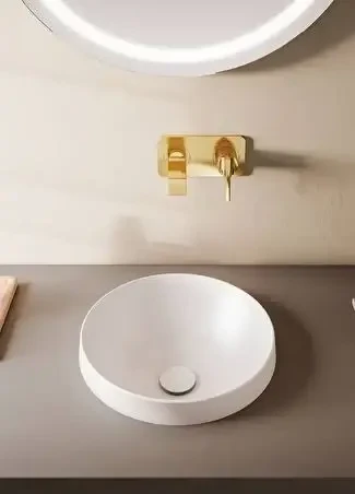 Artema Suit U Ankastre Sıva Üstü Lavabo Bataryası Altın A4248723 - 2