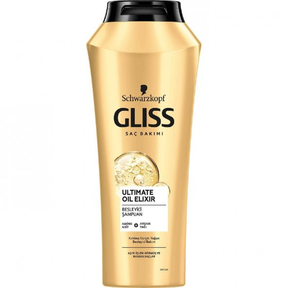 Glıss Şampuan Ultımate Oıl Elıxır 500 Ml