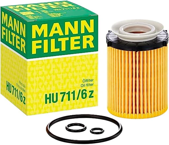 Mercedes E180 Mann Yağ Filtresi HU 711/6 Z 2013-2015