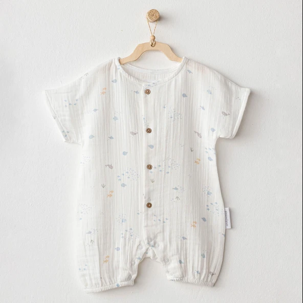 Erkek Bebek Tulum Romper AC25611