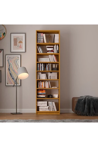 Afrika Ceviz Kitaplık K-06 - Resim 2