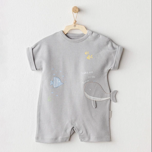 Erkek Bebek Tulum Romper AC25603