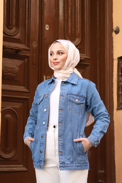 Kot Ceket- Koyu Mavi - 10