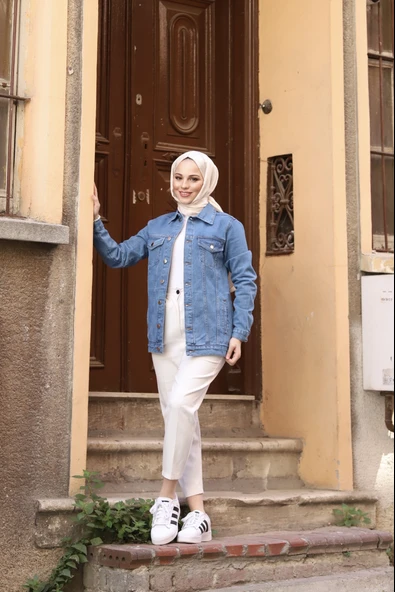 Kot Ceket- Koyu Mavi - 12