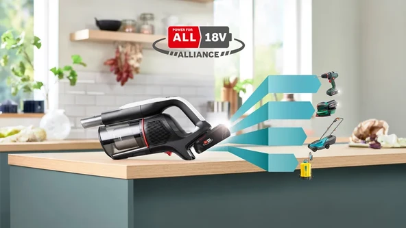 Bosch Unlimited 9 BCS931WBA Şarjlı Dikey Süpürge - 6