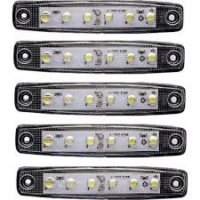 Parmak Led Beyaz 5 Li Paket Universal 12V/24V - 3