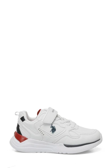 U.S. Polo Assn. INTER JR 5FX 101946393 Erkek Çocuk Spor Ayakkabı Beyaz 31-35 - 2