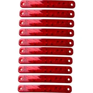 Parmak Led Kırmızı 5Li Paket 12V/24V Universal - 2