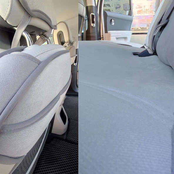 Bod Hyundai IONIQ 5 Oto Koltuk Koruyucu Kılıf Marin Serisi Gri ioniq 5 - 5