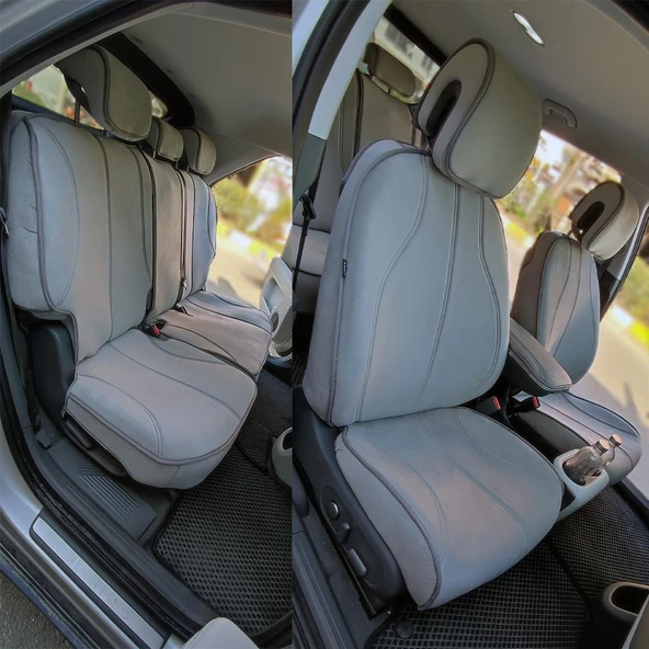 Bod Hyundai IONIQ 5 Oto Koltuk Koruyucu Kılıf Marin Serisi Gri ioniq 5 - 3
