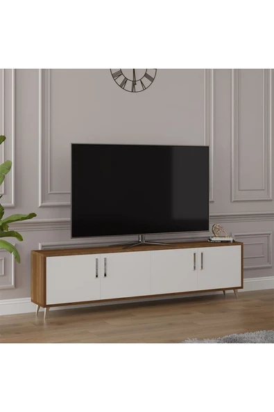 Tv Ünitesi Ceviz &beyaz T-08 - 3