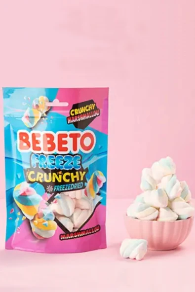 Freeze Crunchy Şeftali Karpuz ve Marshmallow 35 gr 3 Adet - Resim 2