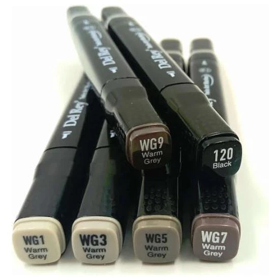 DELREY TWIN MARKER SICAK GRI TONLARI WG1/3/5/7/120 ürün görseli