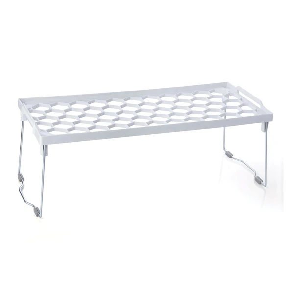 Plastik Metal Ayaklı Dikdörtgen Mini Raf Düzenleyici Organizer - 4